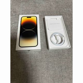 美品 バッテリー99% iPhone14 Pro 256GB ゴールド(スマートフォン本体)