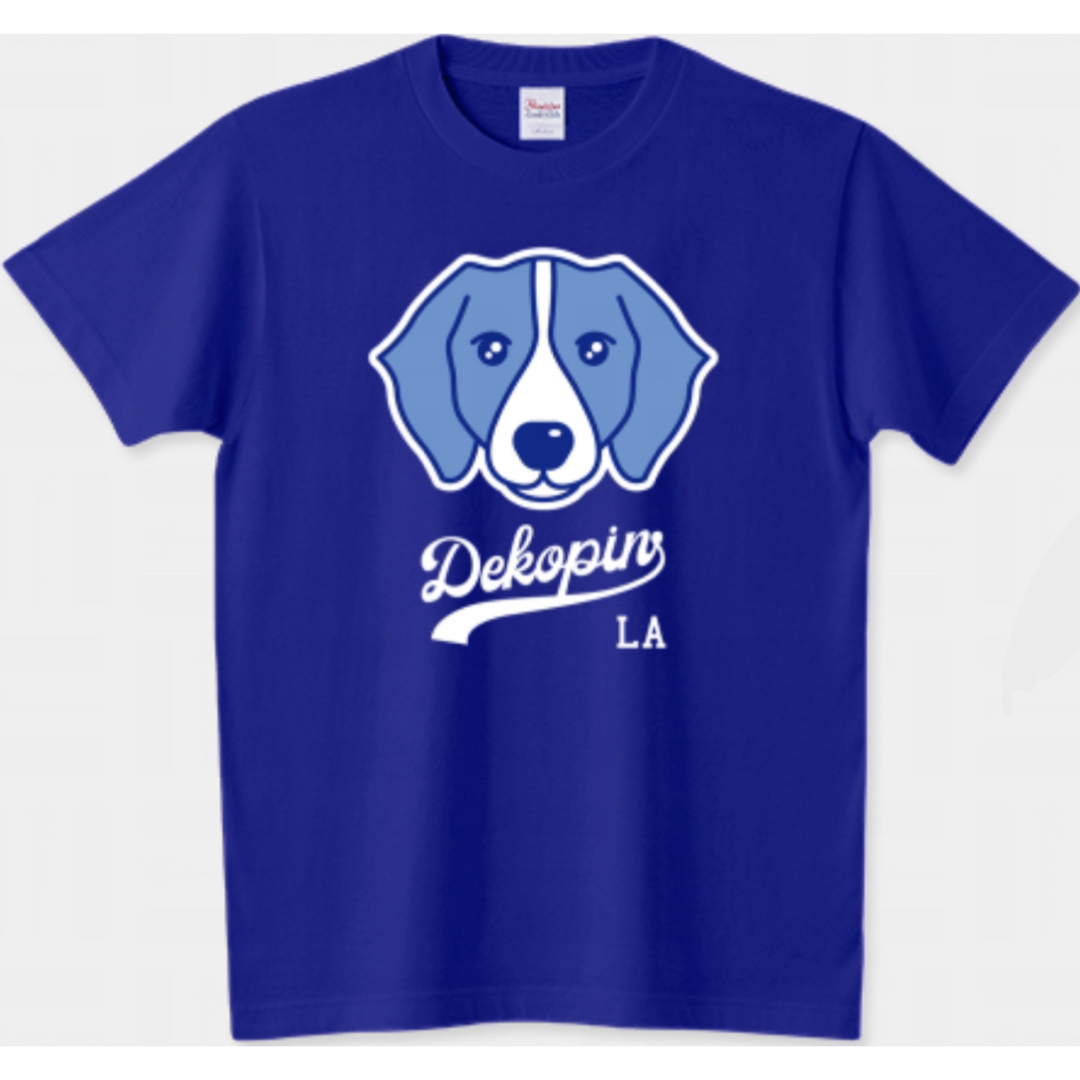 Printstar - 大谷翔平 Tシャツ デコピン LA ロサンゼルス Printstar - 大谷翔平 Tシャツ デコピン LA ロサンゼルス