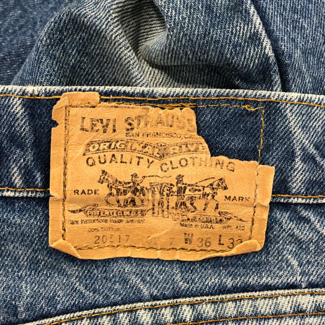 Levi's(リーバイス)のSALE///// 90年代 USA製 Levi's リーバイス 517 デニムパンツ アメカジ オレンジタブ ブルー (メンズ 36×32)  P2361 メンズのパンツ(デニム/ジーンズ)の商品写真