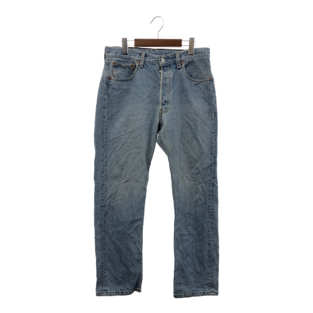 約75cmわたり幅SALE///// USA製 Levi's リーバイス 505 デニムパンツ アメカジ カジュアル ブルー (メンズ Ｍサイズ相当)  P2376