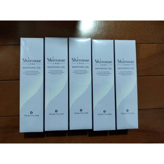 トリニティーライン(TRINITYLINE)の Shirosae-しろさえ-ホワイトニングジェル 本体 50g5本セット(オールインワン化粧品)