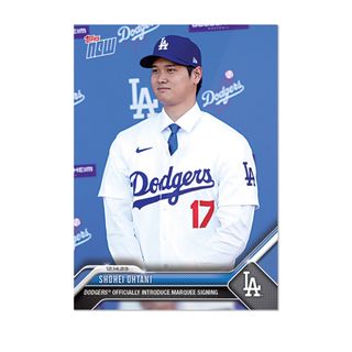 新品 大谷翔平 トレカ【特典有】ドジャース セット 限定 トレーディング NEWLosAngeles