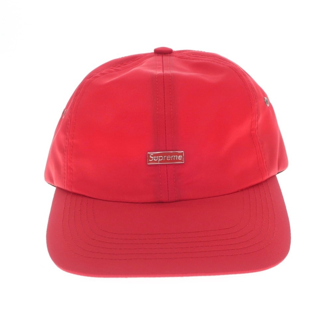 Supreme(シュプリーム)の【中古】シュプリーム Supreme 2023年秋冬 Enamel Logo 6-Panel ナイロン 6パネル キャップ 帽子 レッド【サイズ58CM（ONE SIZE）】【メンズ】 メンズの帽子(キャップ)の商品写真