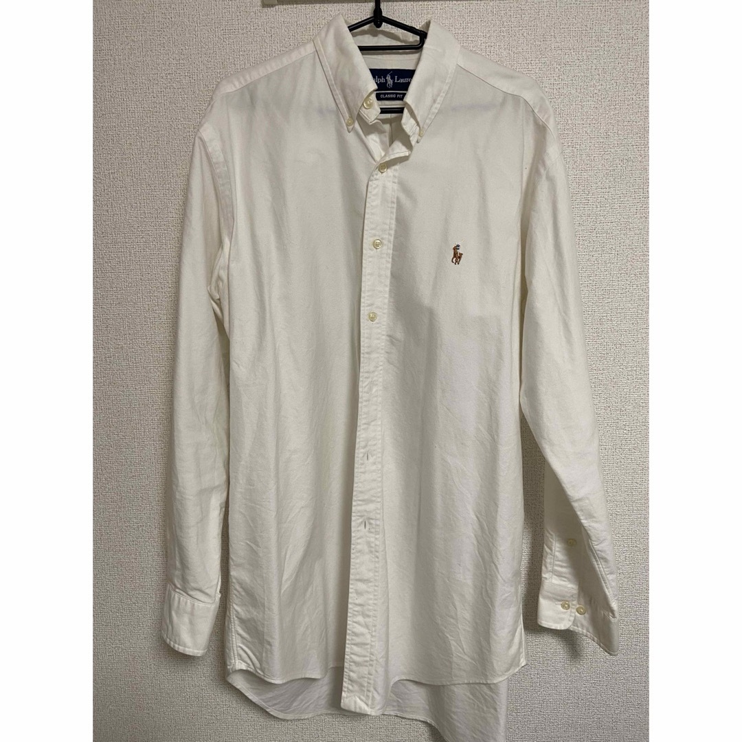 POLO RALPH LAUREN(ポロラルフローレン)の【美品】ポロラルフローレン  ボタンダウンシャツ メンズのトップス(シャツ)の商品写真