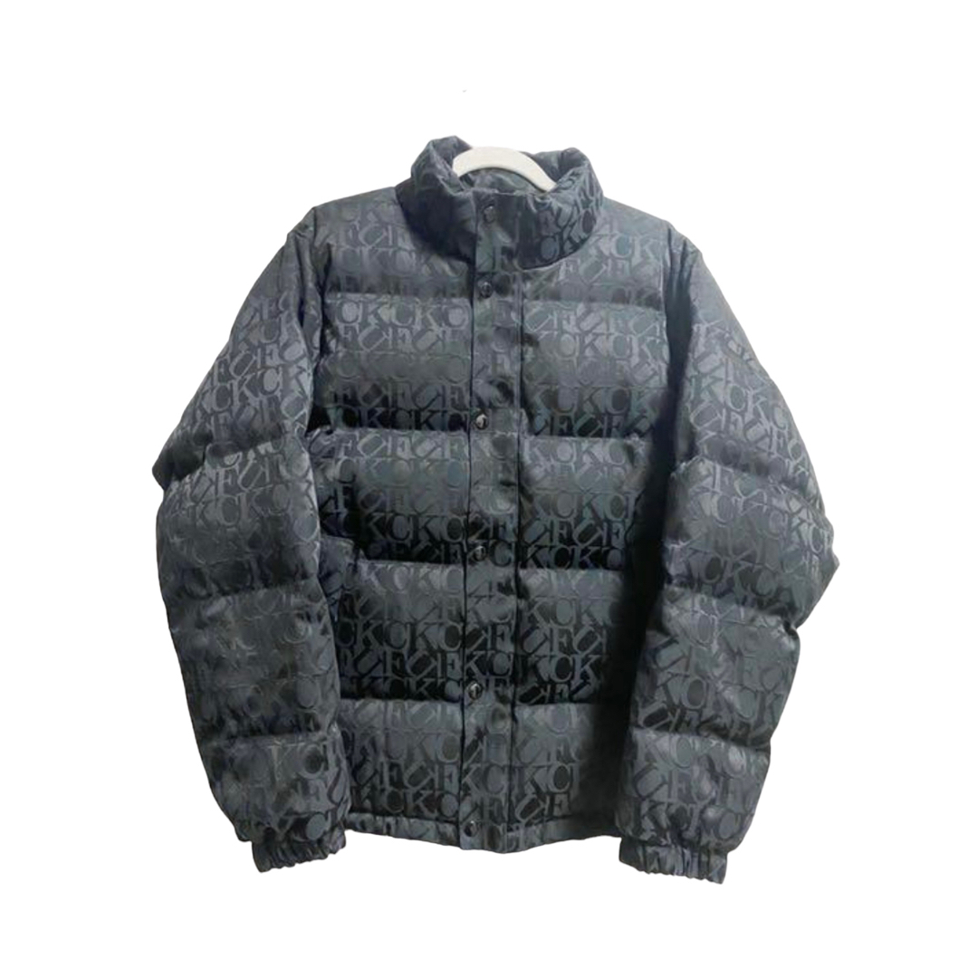 Supreme(シュプリーム)のSupreme Fuck Jacquard Puffy Jacket 17AW メンズのジャケット/アウター(ダウンジャケット)の商品写真