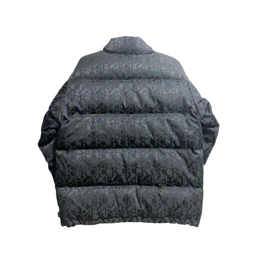 Supreme(シュプリーム)のSupreme Fuck Jacquard Puffy Jacket 17AW メンズのジャケット/アウター(ダウンジャケット)の商品写真