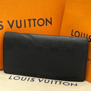 ルイヴィトン(LOUIS VUITTON)のLOUIS VUITTON 長財布　ダミエ　アンフィニ　ポルトフォイユ　ブラザ(長財布)