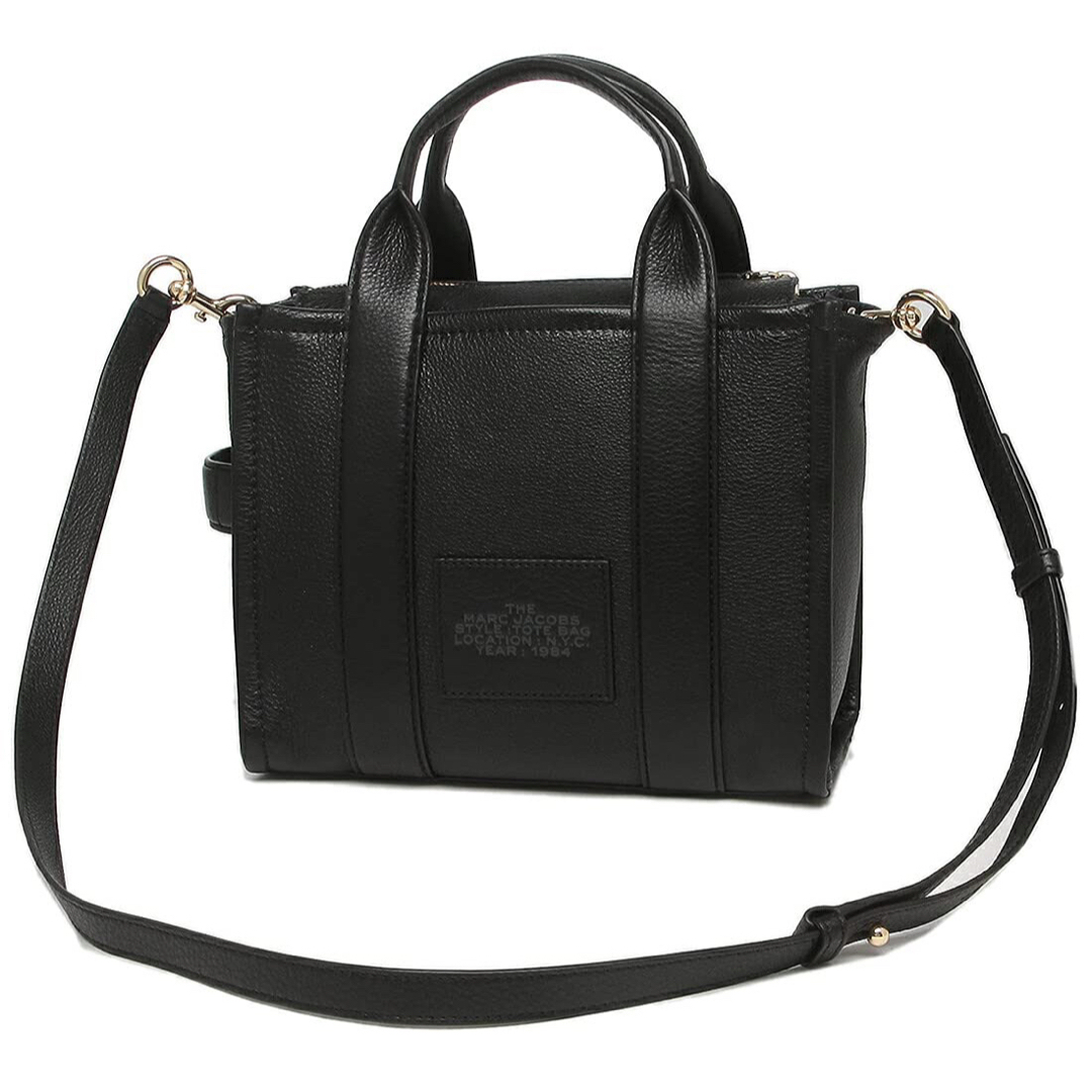 MARC JACOBS(マークジェイコブス)のMARC JACOBS LETHER TOTE MINI (BLACK) レディースのバッグ(トートバッグ)の商品写真