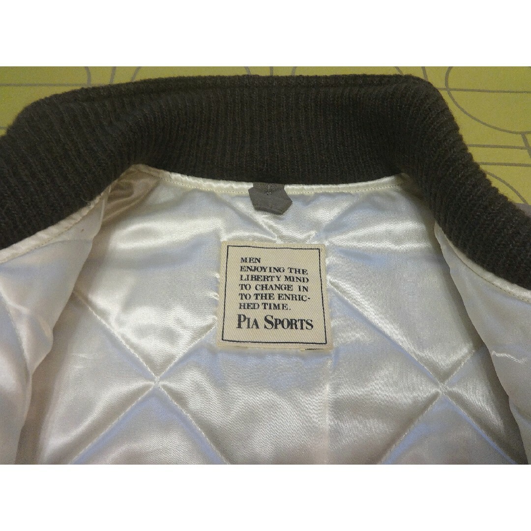 PIA SPORTS(ピアスポーツ)のピアスポーツ　スペード　クラシックモデル　ジャンパー　M　中古美品 メンズのジャケット/アウター(ナイロンジャケット)の商品写真