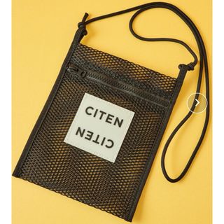 ユナイテッドアローズ(UNITED ARROWS)のCITEN シアーメッシュサコッシュ シテン ブラック ショルダーバッグ(ショルダーバッグ)