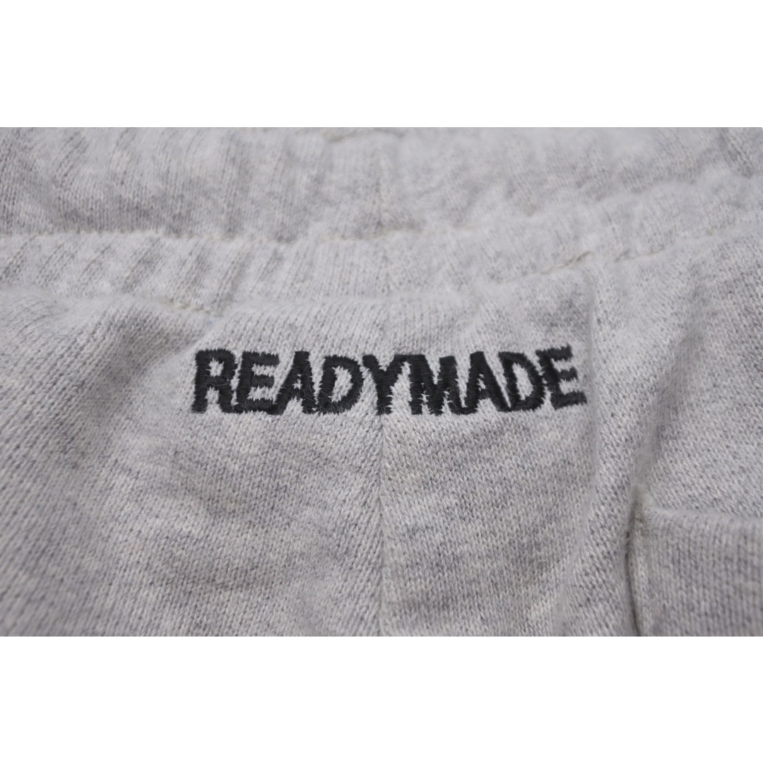 LADY MADE(レディメイド)のREADY MADE レディメイド スウェットパンツ ジョガーパンツ ブランドロゴ CLF 刺繍 日本製 コットン グレー M 美品 中古 57920 レディースのパンツ(カジュアルパンツ)の商品写真