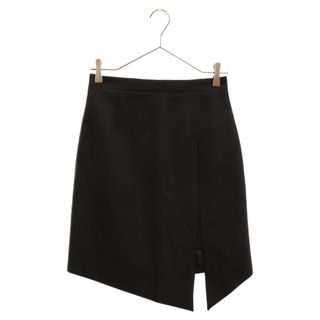 サンローラン(Saint Laurent)のSAINT LAURENT PARIS サンローランパリ Asymmetry Tight Skirt アシンメトリー タイトスカート レディース ブラック 402778(ひざ丈スカート)