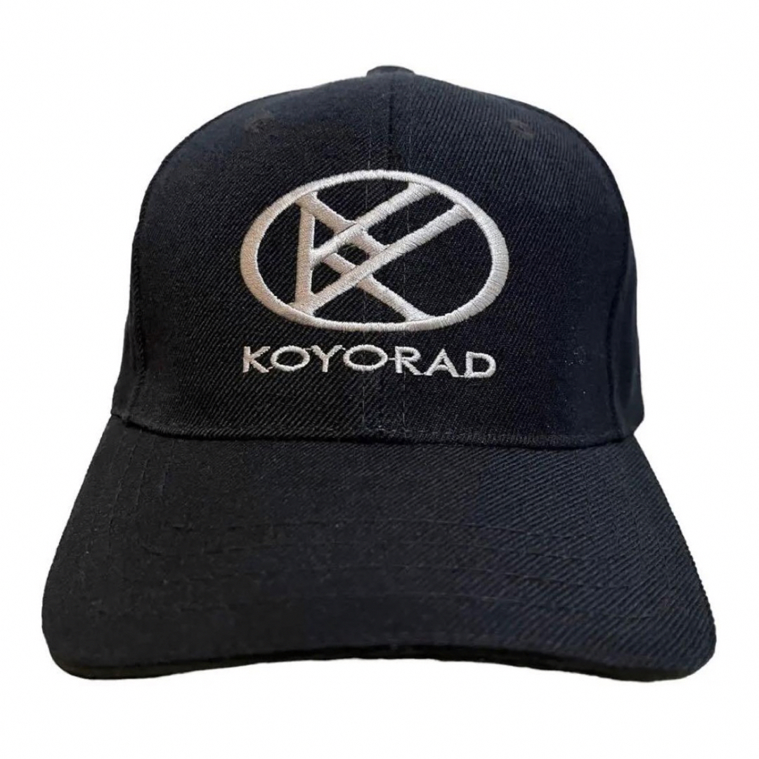 KOYORAD コーヨーラド 企業 ロゴ キャップ ブラック 帽子 メンズの帽子(キャップ)の商品写真