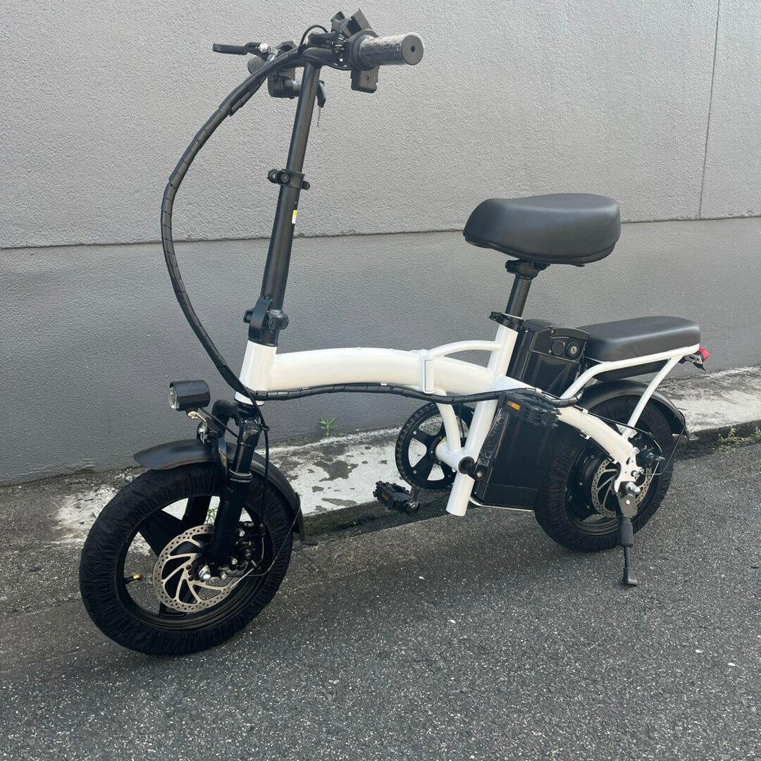 新品　めちゃ速　リミッターカット　フル電動自転車　アクセル付　ひねちゃ　モペット 自動車/バイクの自動車(車体)の商品写真