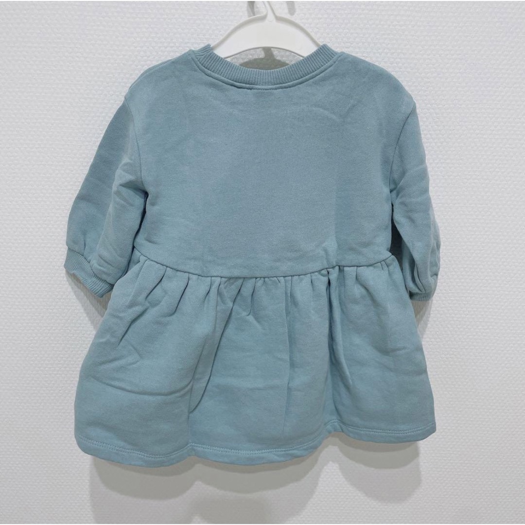 NEXT(ネクスト)のNEXTスウェットワンピース　80 キッズ/ベビー/マタニティのベビー服(~85cm)(ワンピース)の商品写真