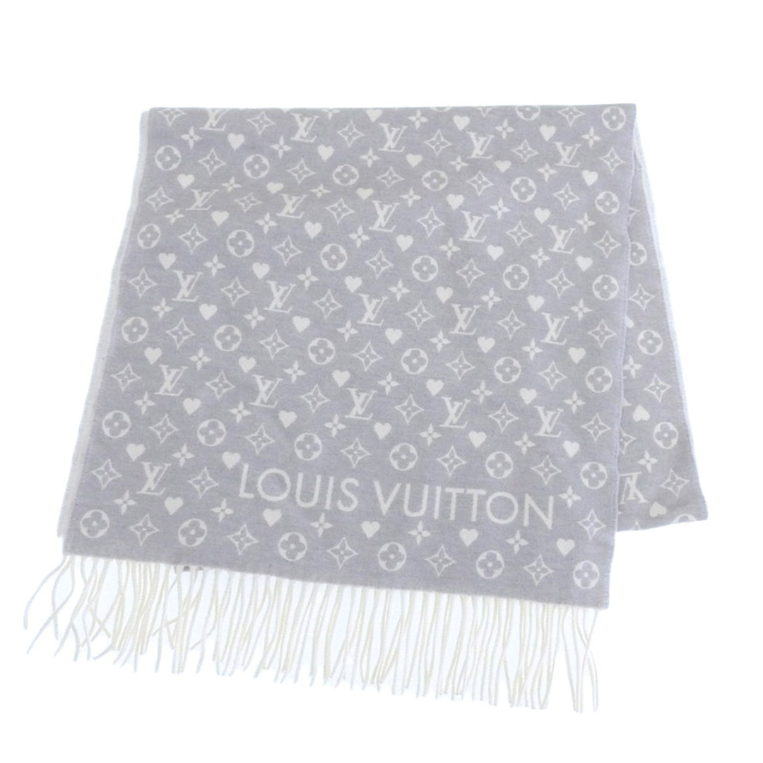 画像についてルイヴィトン LOUIS VUITTON マフラー ゲーム・オン マフラー カシミヤ グリ M77641  新入荷 LV1474