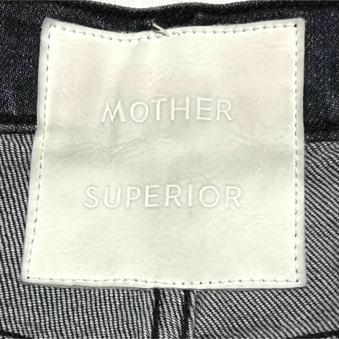 mother(マザー)のMOTHER マザー THE INSIDER CROP グレー ストレッチ レディースのパンツ(デニム/ジーンズ)の商品写真