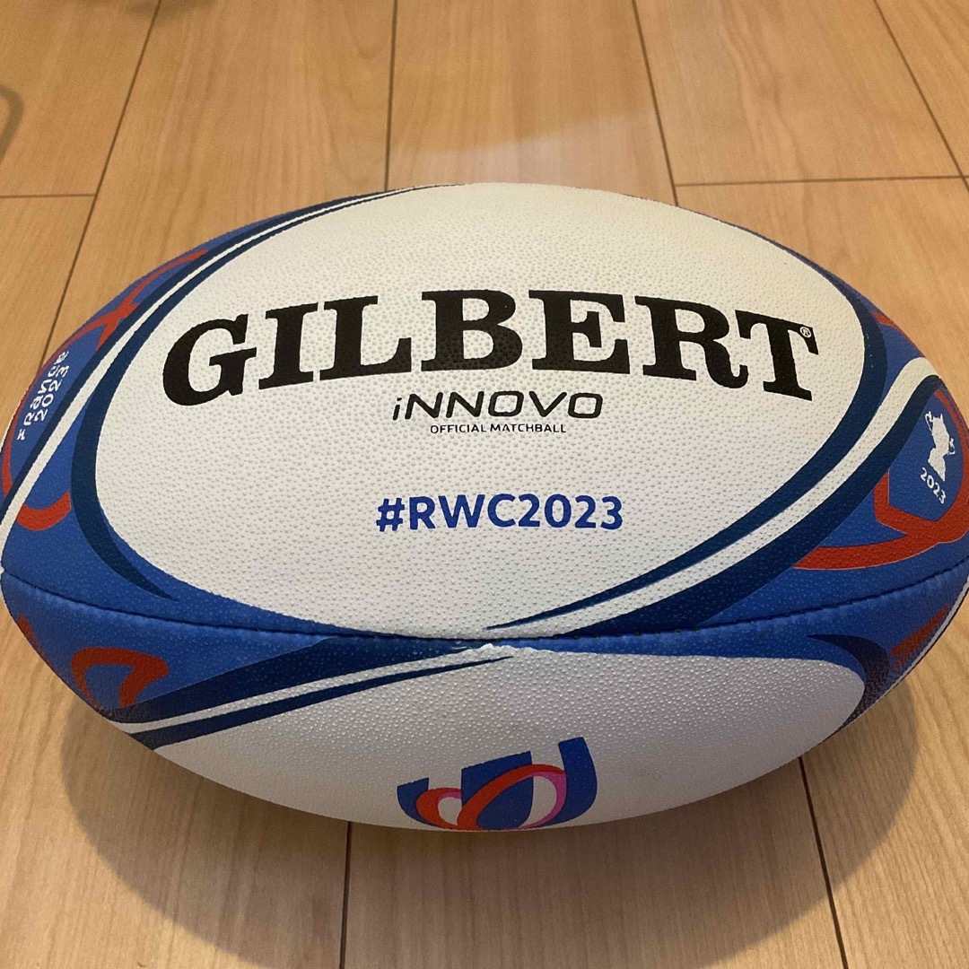 GILBERT GILBERT(ジルベージルベー)のラグビーW杯2023フランス大会試合球iNNOVO＆2019日本大会SiRiUS スポーツ/アウトドアのスポーツ/アウトドア その他(ラグビー)の商品写真