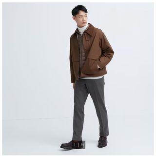 ユニクロ(UNIQLO)のユニクロヒートテックスマートパンツ2枚セット(スラックス)