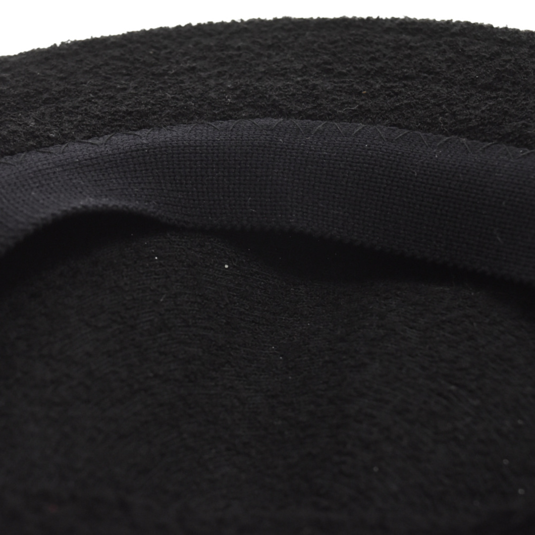 Supreme(シュプリーム)のSUPREME シュプリーム 21SS×KANGOL Bermuda 504 Hat H130SS21 カンゴール バミューダハット アーチロゴベレー帽 ブラック メンズの帽子(ハンチング/ベレー帽)の商品写真