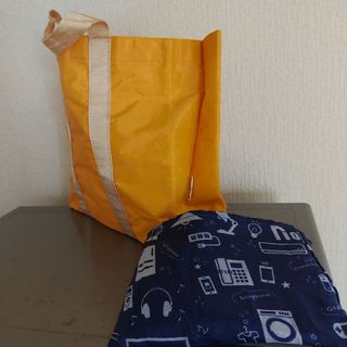 エスカップ袋　 と　ノジマ 買い物袋(日用品/生活雑貨)