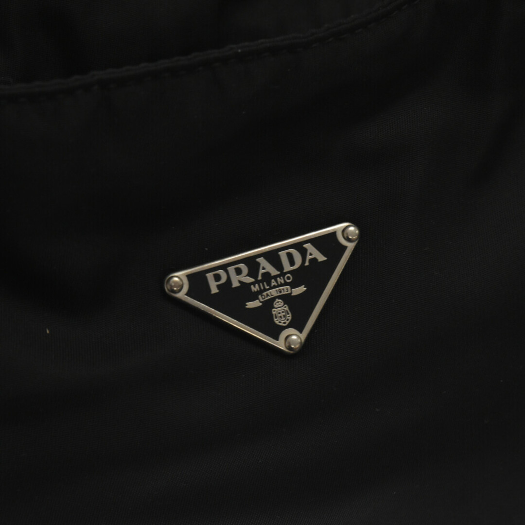 PRADA(プラダ)のPRADA プラダ トライアングルナイロンプレート ナイロン トートバッグ ハンドバッグ ブラック メンズのバッグ(その他)の商品写真