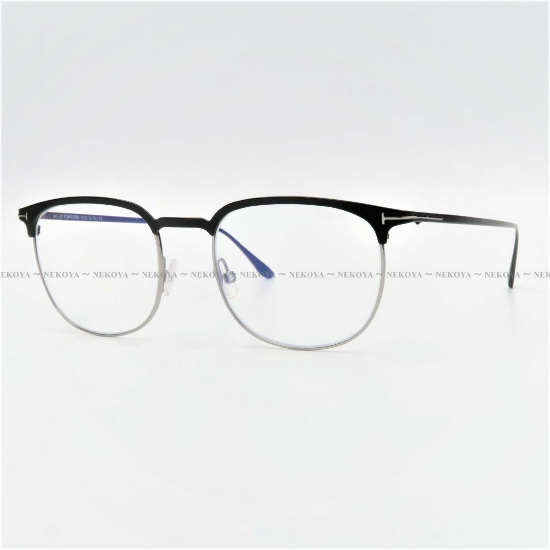 TOM FORD TF5549-B 005 メガネ ブルーライトカット ブラックNEKOYAshop