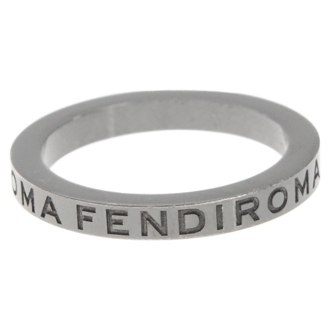 FENDI(フェンディ)のFENDI フェンディ シグネチャーリング OB3822 シルバー メンズのアクセサリー(リング(指輪))の商品写真