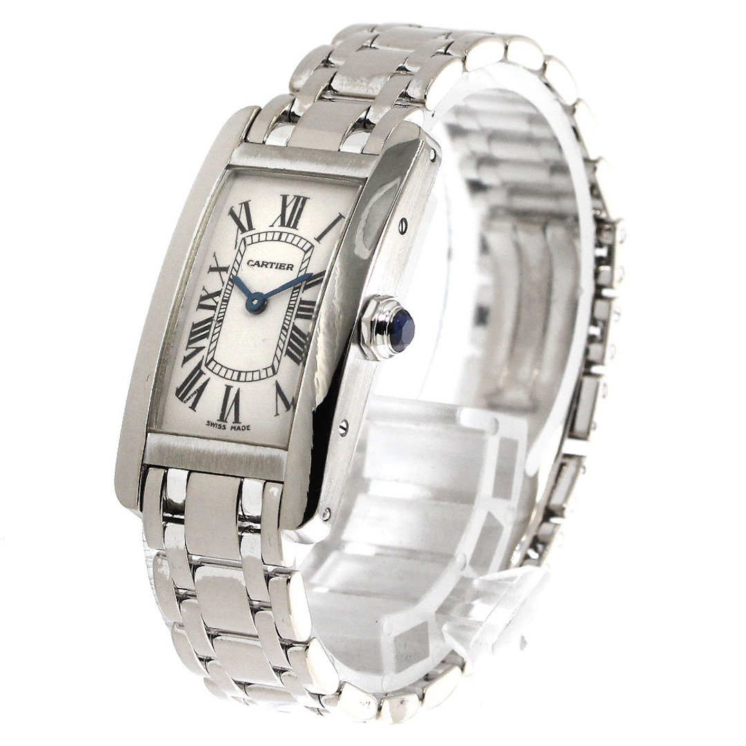 Cartier(カルティエ)のカルティエ CARTIER W26019L1 タンクアメリカン K18WG クォーツ レディース _782629 レディースのファッション小物(腕時計)の商品写真
