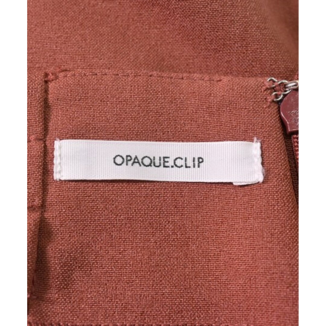 OPAQUE.CLIP(オペークドットクリップ)のOPAQUE.CLIP パンツ（その他） 36(S位) 茶 【古着】【中古】 レディースのパンツ(その他)の商品写真