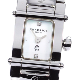シャリオール(CHARRIOL)のシャリオール CHARRIOL INTRM9 コロンブス 2Pダイヤ クォーツ レディース _785427(腕時計)