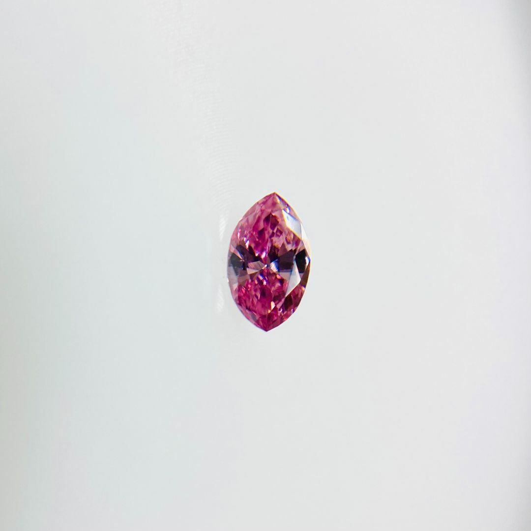 FANCY VIVID PURPLISH PINK 0.090ct MQ レディースのアクセサリー(その他)の商品写真