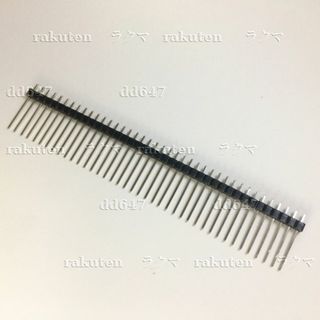 単列 ロングタイプピンヘッダロング 1x40 PCB用端子ピン 1列 40ピン(各種パーツ)