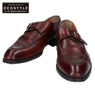 サントーニ(Santoni)のサントーニ 8107 Uチップ シングルモンクストラップ 7(ドレス/ビジネス)