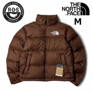 ザノースフェイス(THE NORTH FACE)のノースフェイス ダウンジャケット ヌプシ US限定(M)茶 190122(ダウンジャケット)