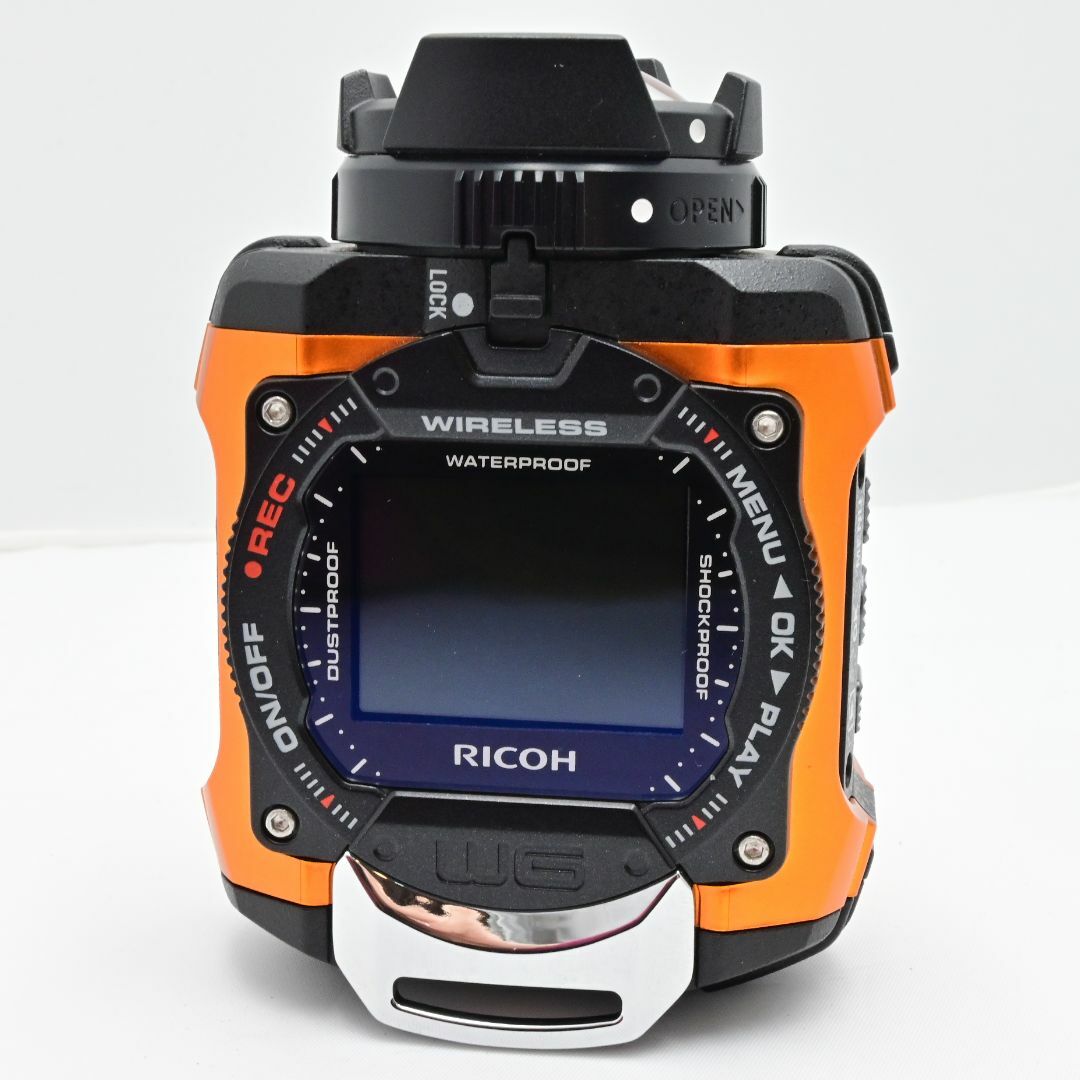 RICOH 防水アクションカメラ WG-M1 オレンジ WG-M1 OR 08286