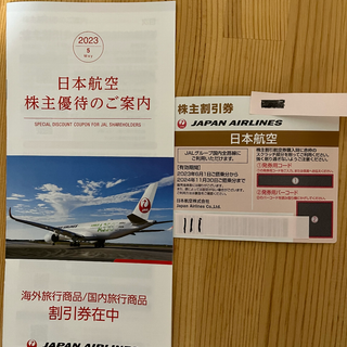 JAL日本航空株主割引券１枚（2023年6月1日〜2024年11月30日）(その他)