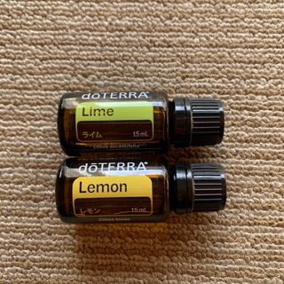 ドテラ(doTERRA)のドテラdoTERRA ライム15ml 、レモン15ml (エッセンシャルオイル（精油）)