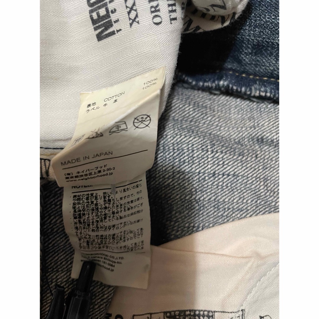 NEIGHBORHOOD(ネイバーフッド)のキムタク着用　neighborhood カスタムジーンズ　09 メンズのパンツ(デニム/ジーンズ)の商品写真