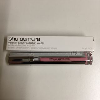 シュウウエムラ(shu uemura)の【新品】ティント イン ジェラート ヌーディ ピンク/リップカラー・チークカラー(チーク)