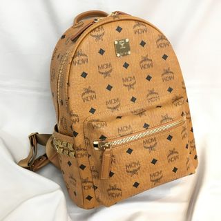 エムシーエム(MCM)のMCM エム・シー・エム ロゴ スタッズ リュック バックパック MMK6【6980-004】(リュック/バックパック)