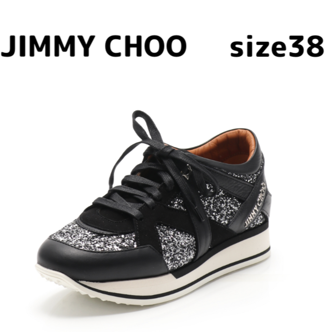ジミーチュウ JIMMY CHOO スニーカー 38/24cm ジミーチュウ JIMMY CHOO スニーカー 38/24cm
