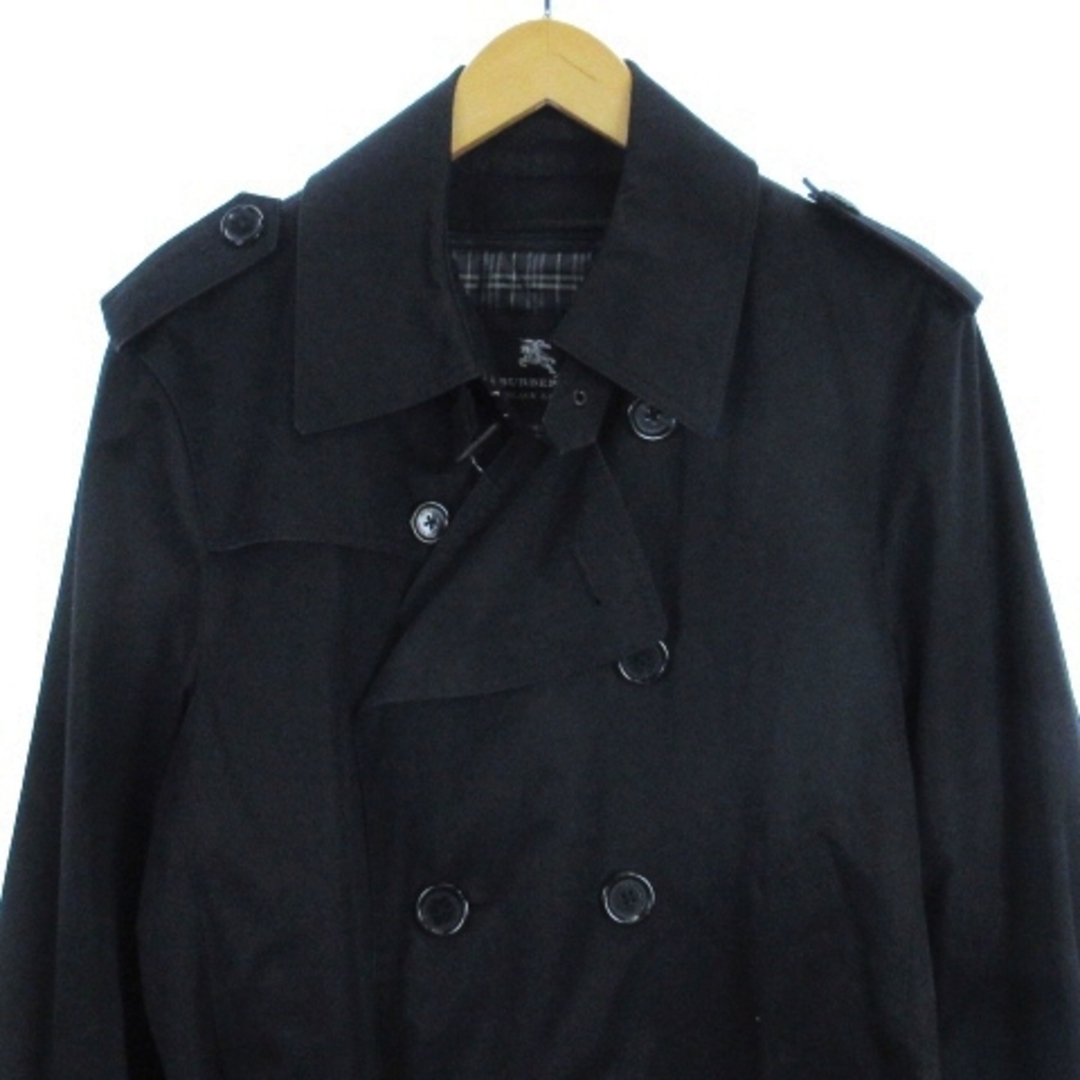 BURBERRY BLACK LABEL(バーバリーブラックレーベル)のバーバリーブラックレーベル トレンチコート ライナー付き ブラック L メンズのジャケット/アウター(トレンチコート)の商品写真