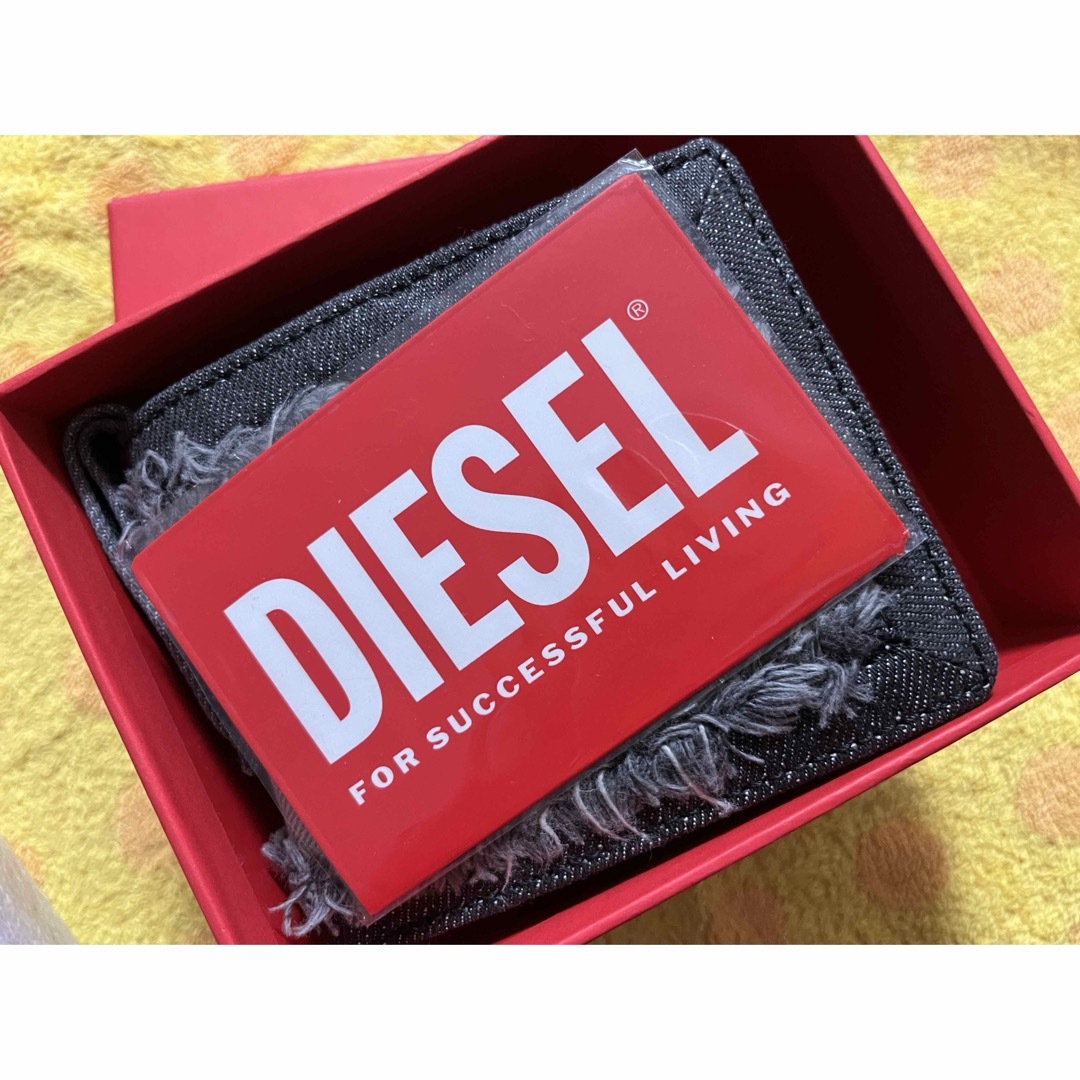 DIESEL(ディーゼル)のディーゼル DIESEL 折り財布　ブラック メンズのファッション小物(折り財布)の商品写真