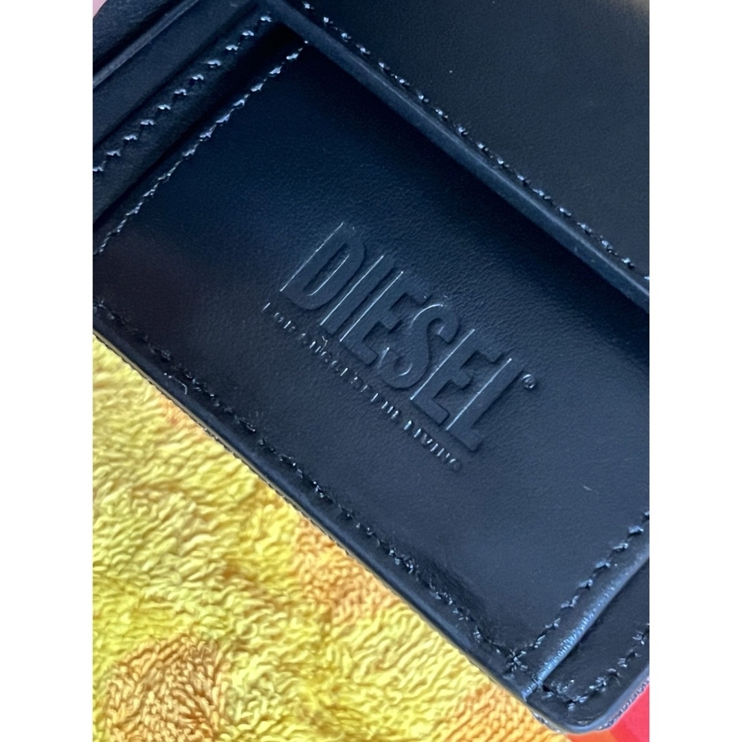 DIESEL(ディーゼル)のディーゼル DIESEL 折り財布　ブラック メンズのファッション小物(折り財布)の商品写真