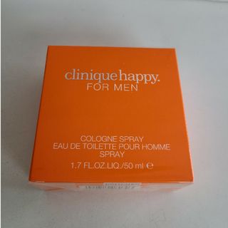 クリニーク(CLINIQUE)の新品未開封CLINIQUEクリニーク　ハッピーフォーメンオーデコロン　50(香水(男性用))