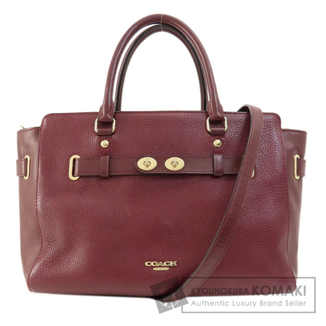 COACH(コーチ)のCOACH F35689 2WAY トートバッグ レザー レディース レディースのバッグ(トートバッグ)の商品写真