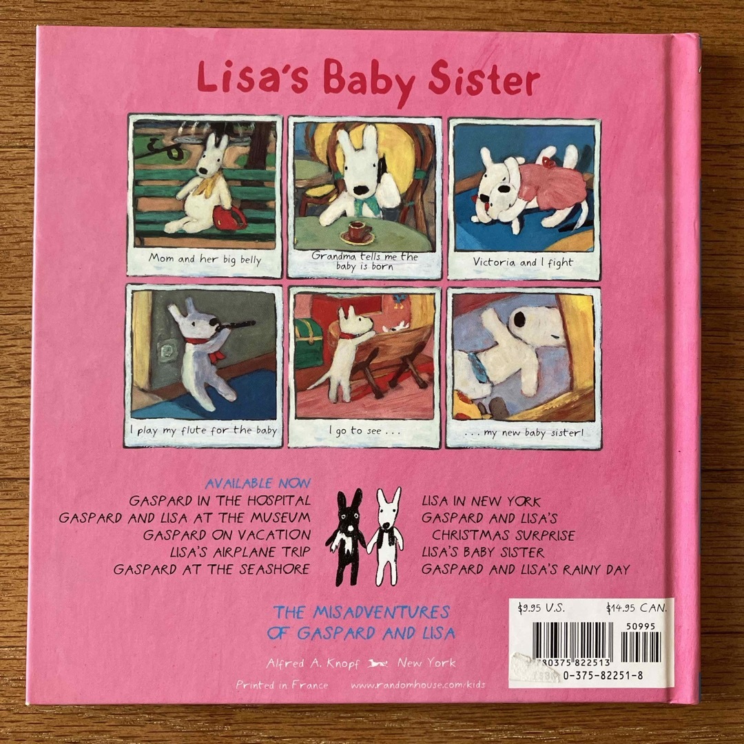 《英語版》リサとガスパール　Lisa’s Baby Sister 　絵本　 エンタメ/ホビーの本(絵本/児童書)の商品写真