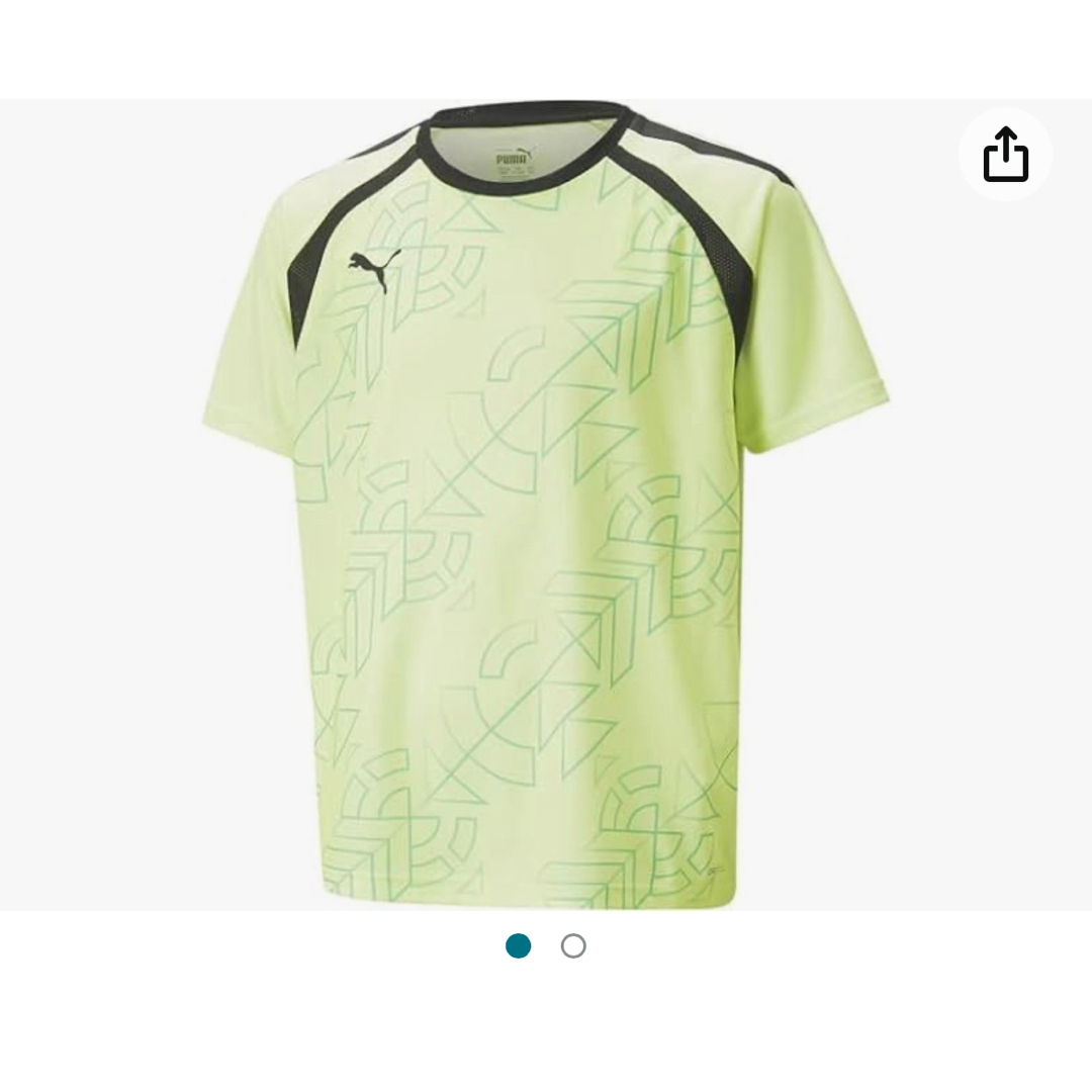 PUMA(プーマ)のプーマ　半袖サッカーシャツ　160 スポーツ/アウトドアのサッカー/フットサル(ウェア)の商品写真