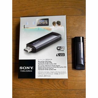 ソニー(SONY)のSONY製USB無線LANアダプター　UWA-BR100(テレビ)